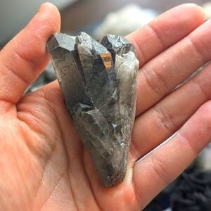Raw smokey quartz freeform